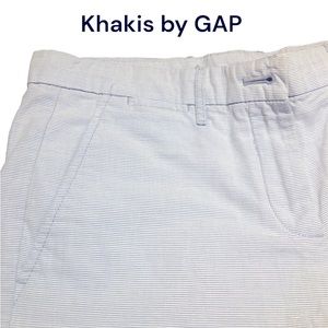 GAP broken in khakis
